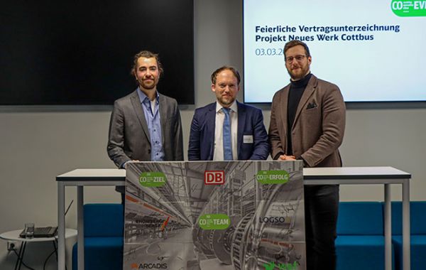 New Work for major project: DB uses innovative contract model for the first time at the new Cottbus plant