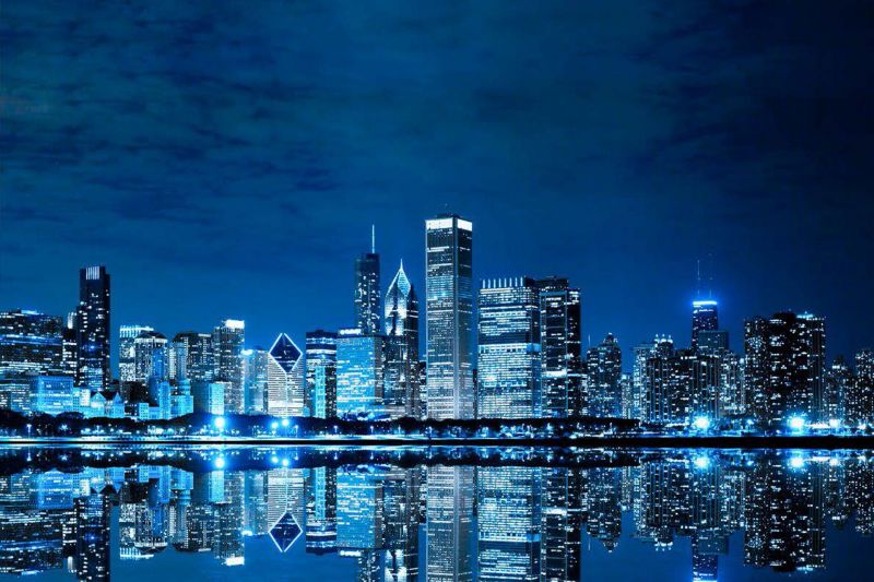 Foto; Chicago Skyline