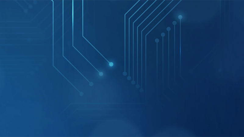 Graphic; blue lines, technical representation
